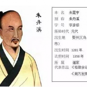 丹溪学派开创者朱震亨（古代中医开创者￭三十六名医谱之二十） ... ... ... ... ... ...