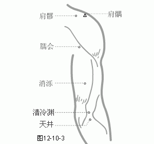 十二经脉·手少阳三焦经（共23穴之后16穴）