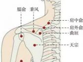 手太阳腧穴●秉风(别名:肩解；手三阳经、足少阳胆经交会穴） ...