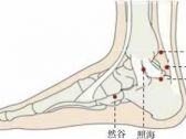 足少阴腧穴●然谷(别名:龙渊、然骨;足少阴肾经荥穴)